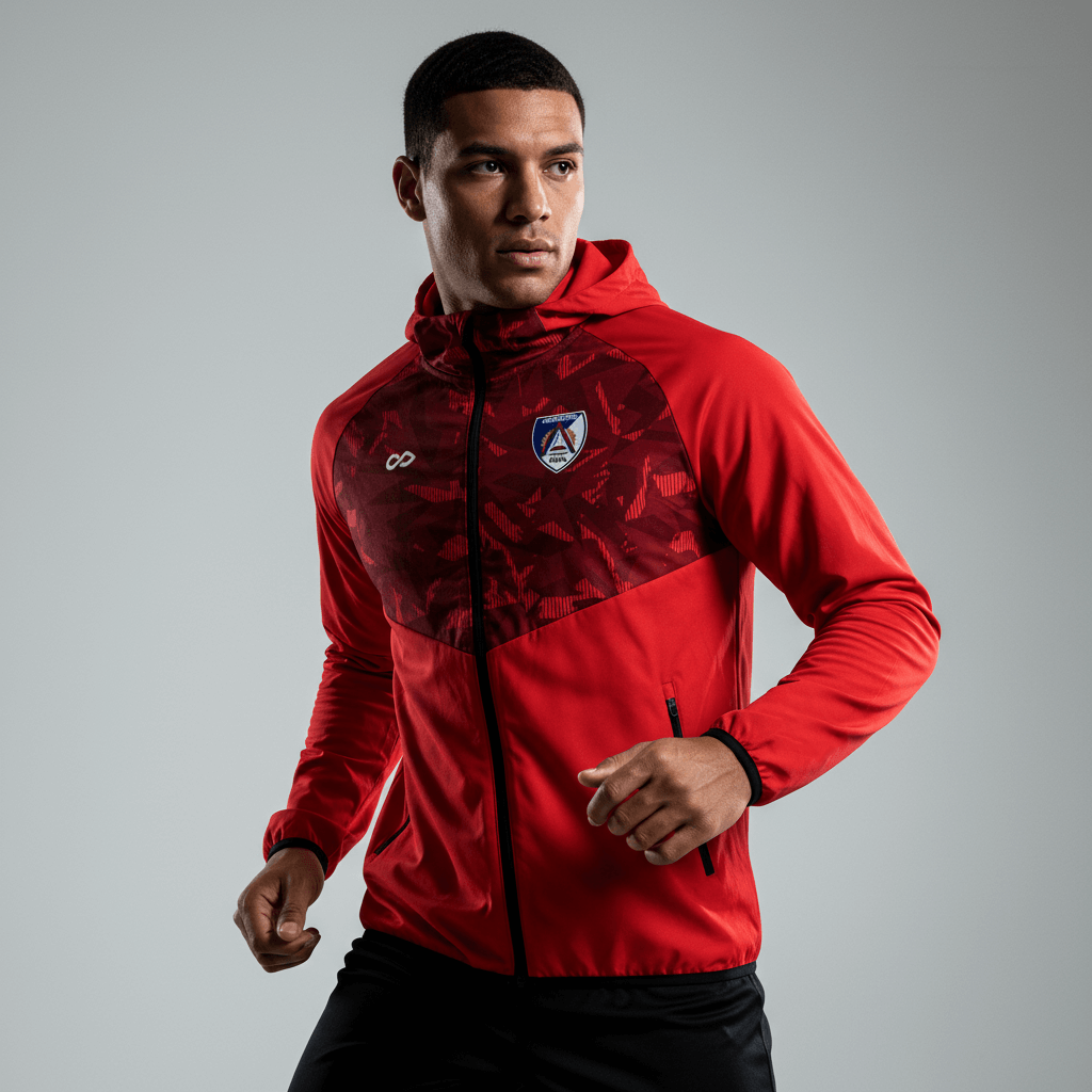 Gen Rain Jacket Vanta Series Montara - AT242XFFB3 red