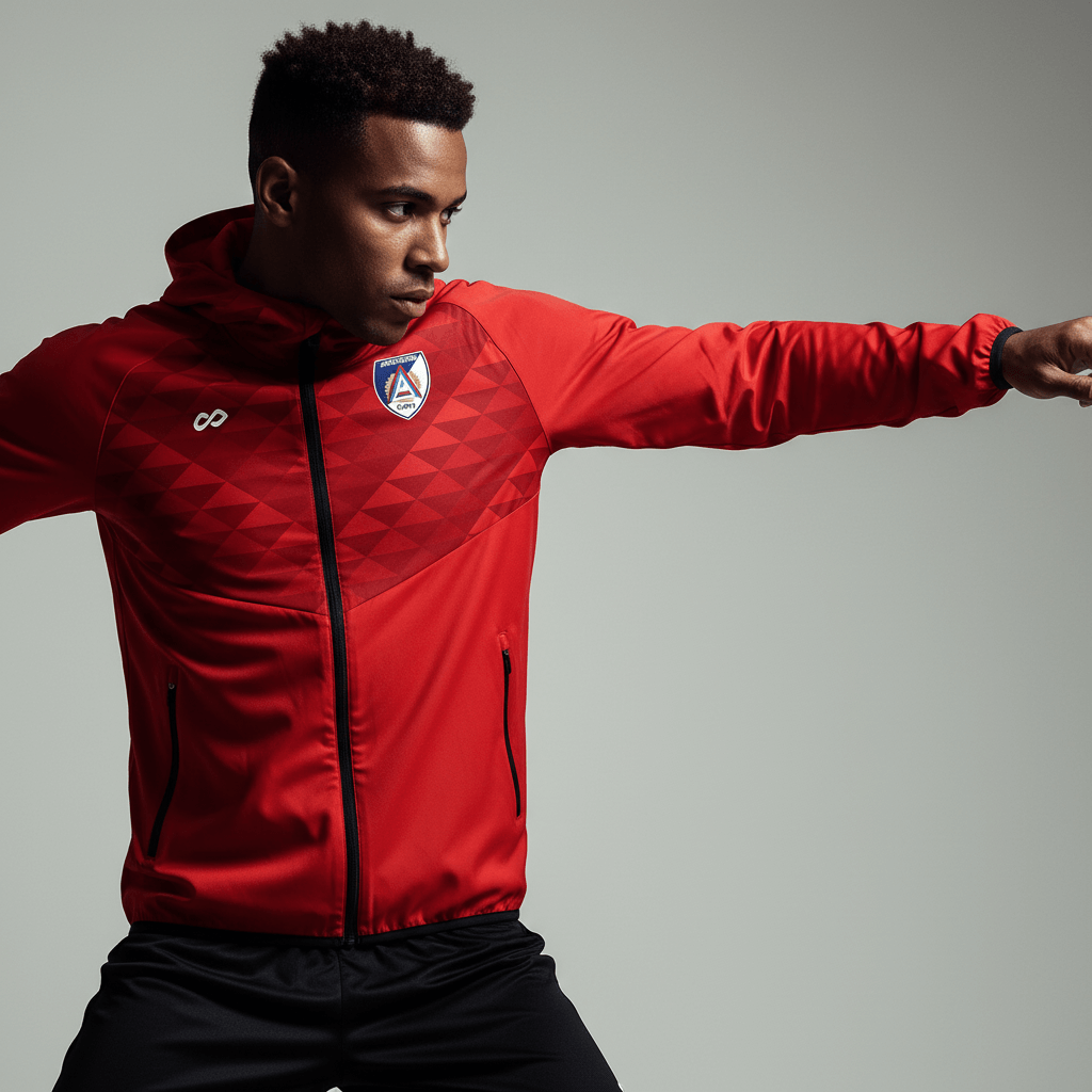 Gen Rain Jacket Vanta Series Vumara - AT242XFFC3 red