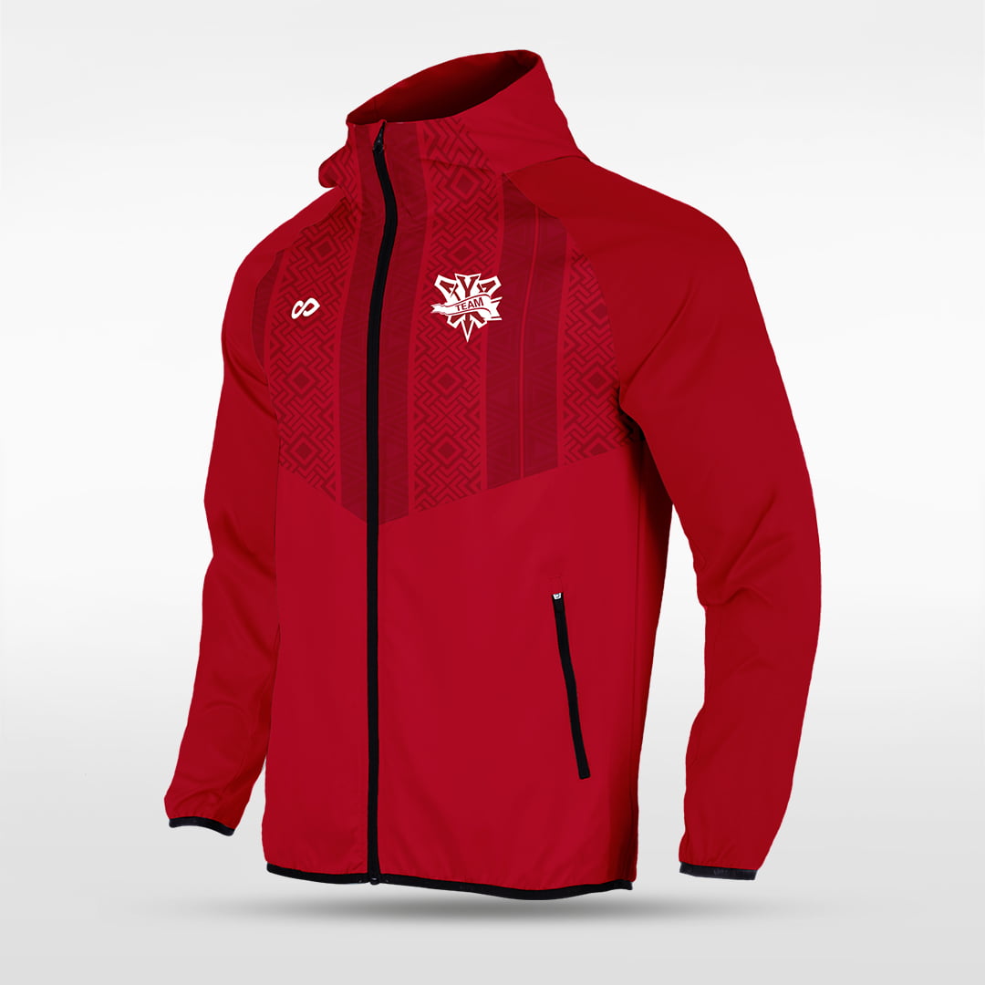 Gen Rain Jacket Vanta Series Brinara - AT242XFFU3 red