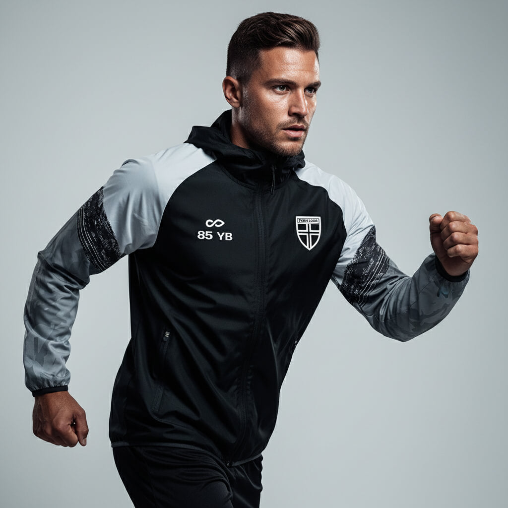 Lightweight Rain Jacket Vanta Series Pictara - AT242XFH3 black