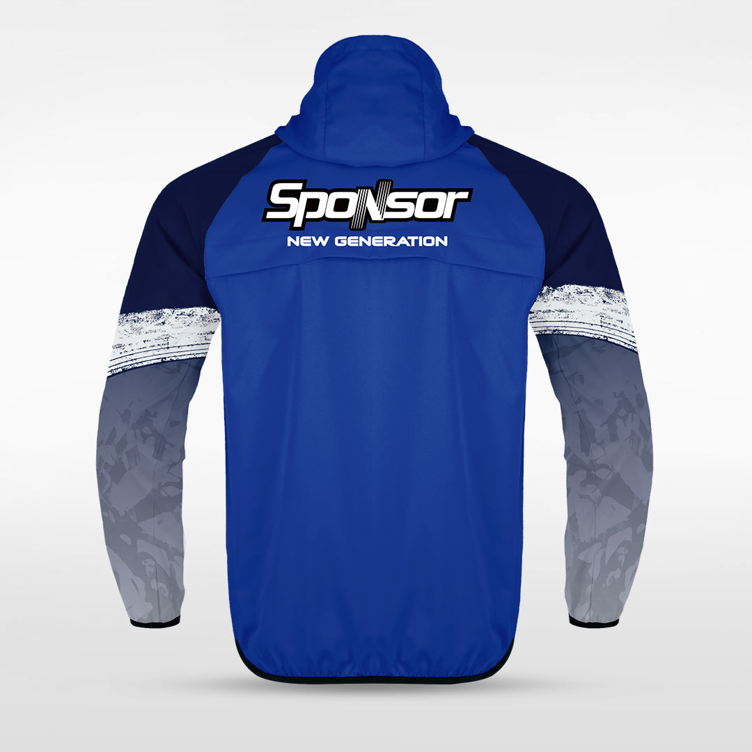 Lightweight Rain Jacket Vanta Series Pictara - AT242XFH3 blue