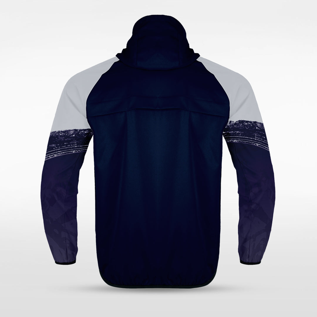 Lightweight Rain Jacket Vanta Series Pictara - AT242XFH3 navy