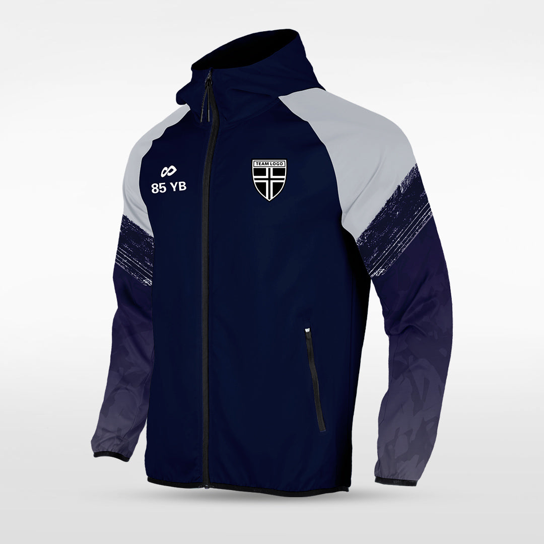 Lightweight Rain Jacket Vanta Series Pictara - AT242XFH3 navy