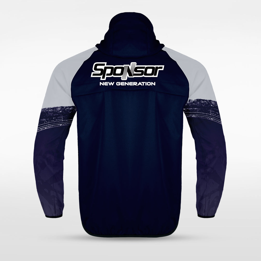 Lightweight Rain Jacket Vanta Series Pictara - AT242XFH3 navy