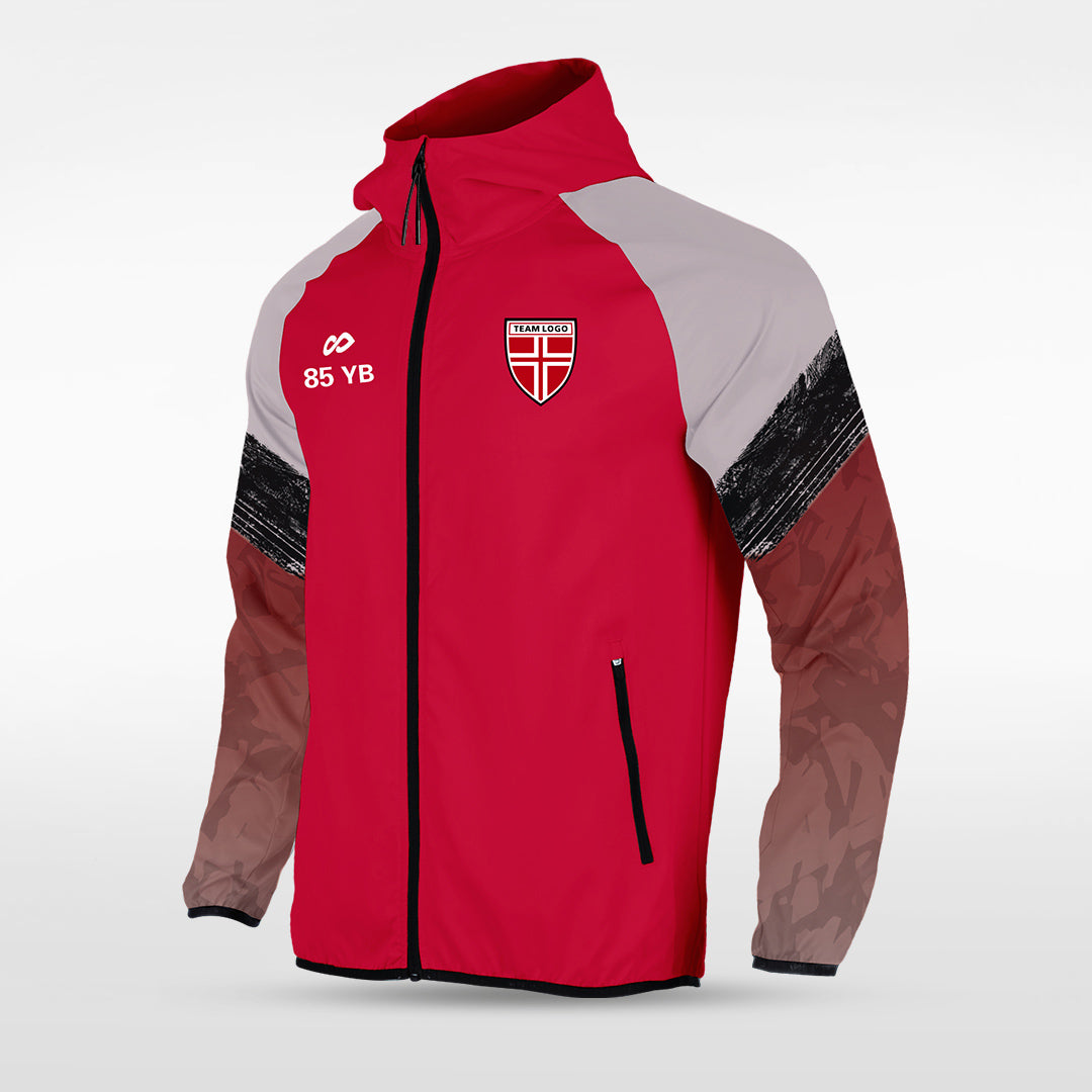 Lightweight Rain Jacket Vanta Series Pictara - AT242XFH3 red