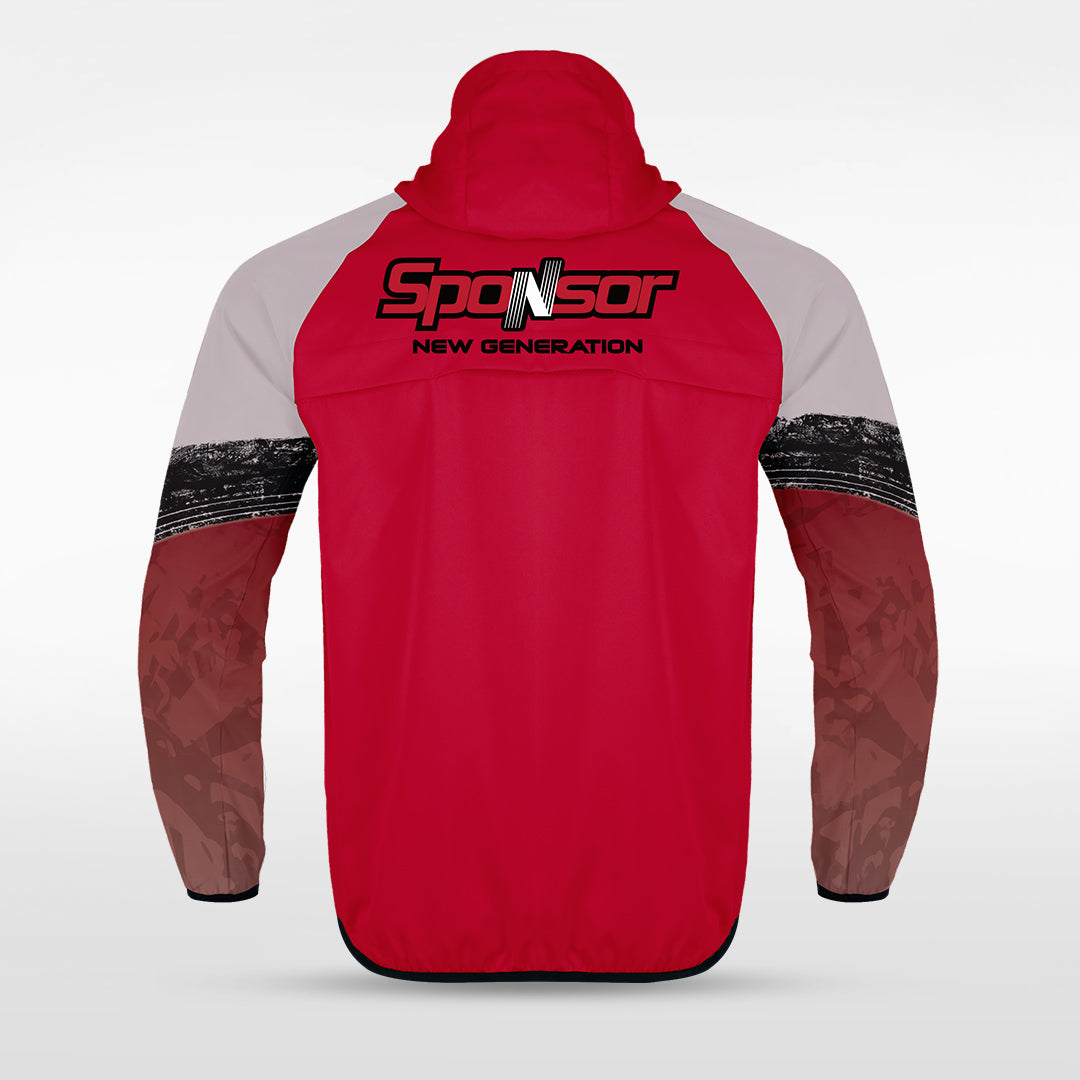 Lightweight Rain Jacket Vanta Series Pictara - AT242XFH3 red