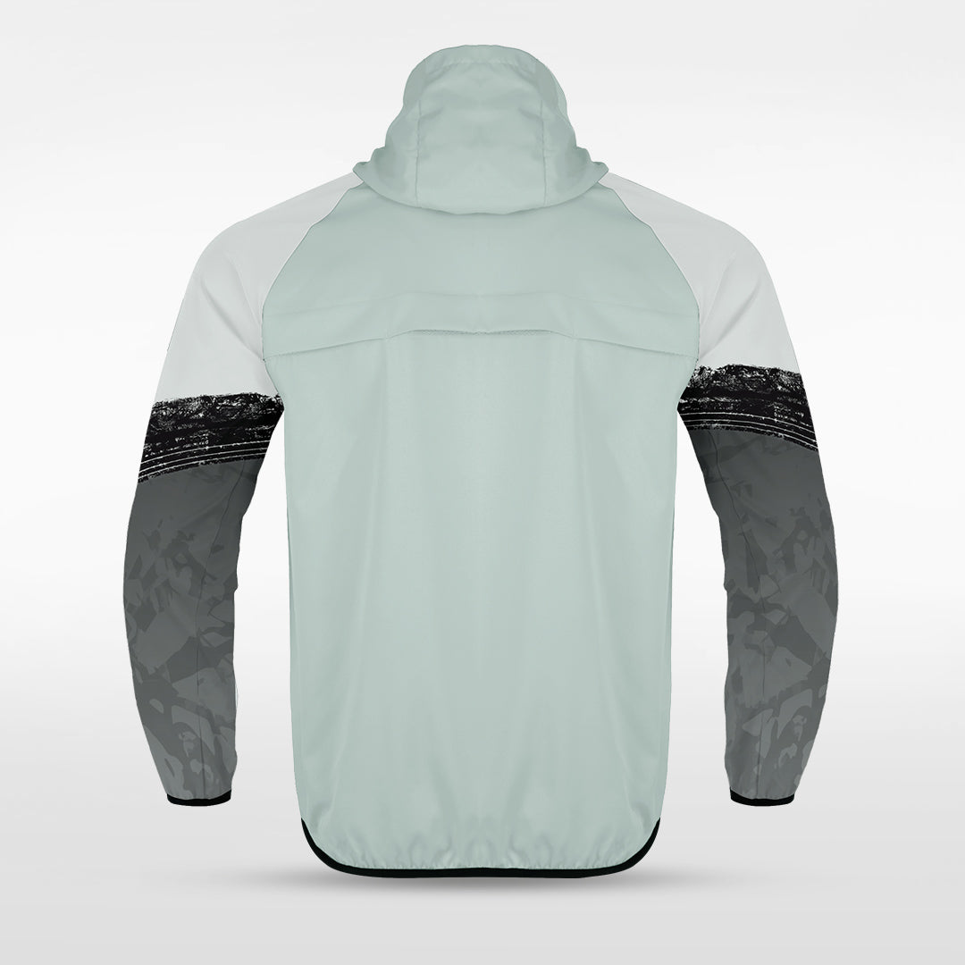 Lightweight Rain Jacket Vanta Series Pictara - AT242XFH3 silver