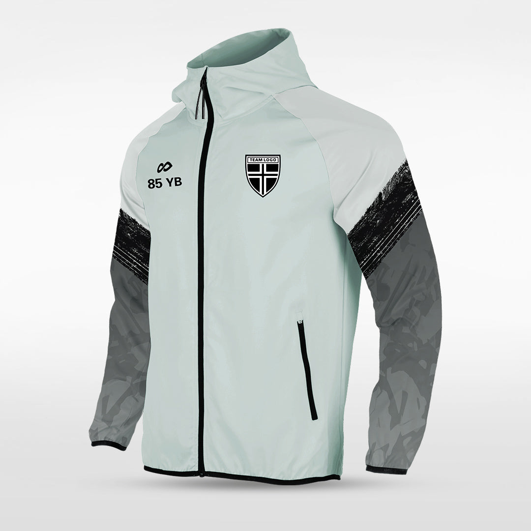 Lightweight Rain Jacket Vanta Series Pictara - AT242XFH3 silver