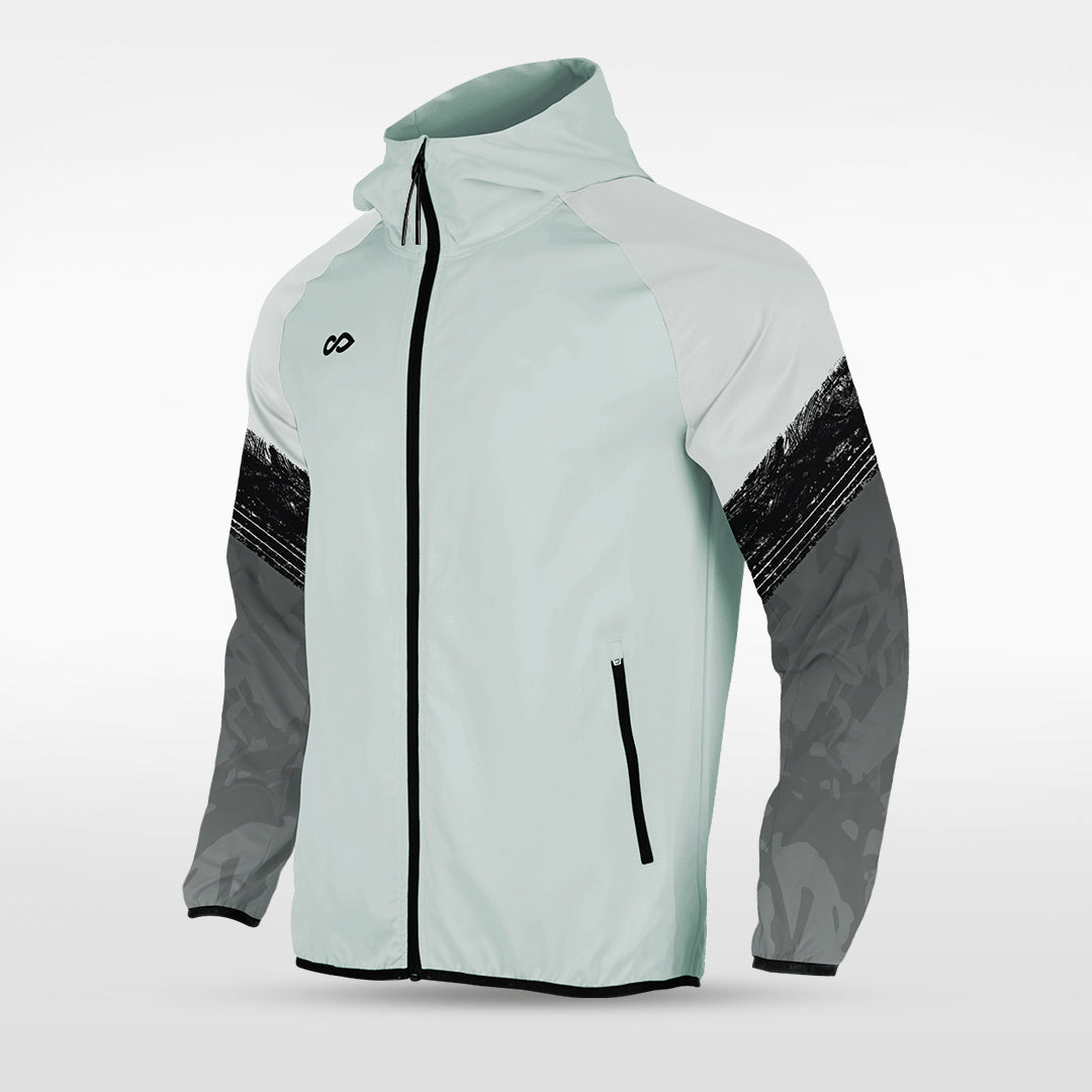 Lightweight Rain Jacket Vanta Series Pictara - AT242XFH3 silver