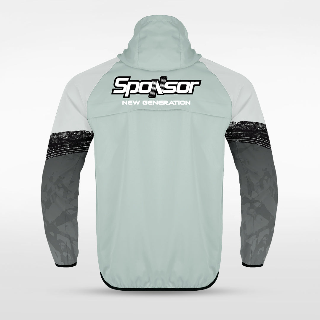 Lightweight Rain Jacket Vanta Series Pictara - AT242XFH3 silver