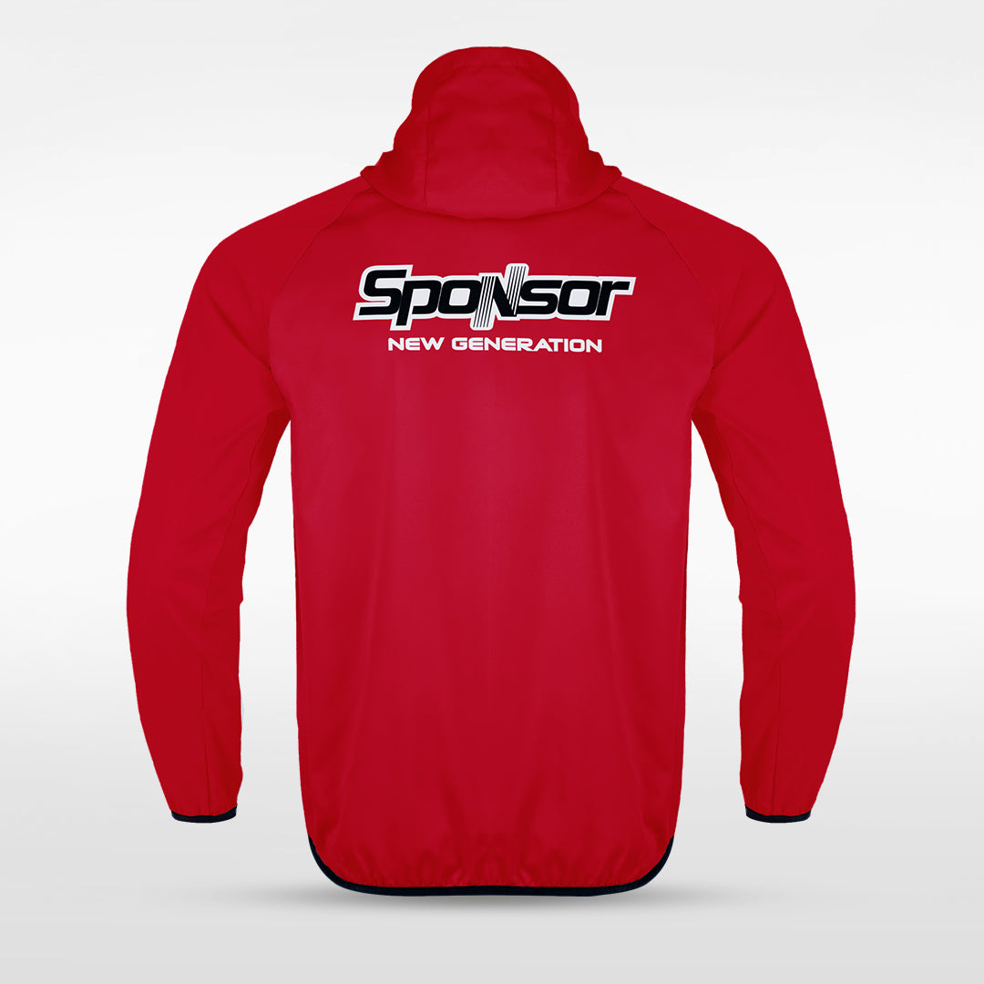 Gen Rain Jacket Vanta Series Domara - AT242XFL3 red