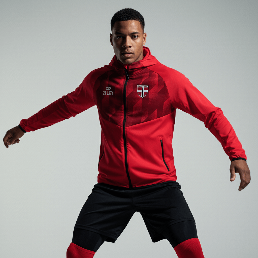 Gen Rain Jacket Vanta Series Domara - AT242XFL3 red