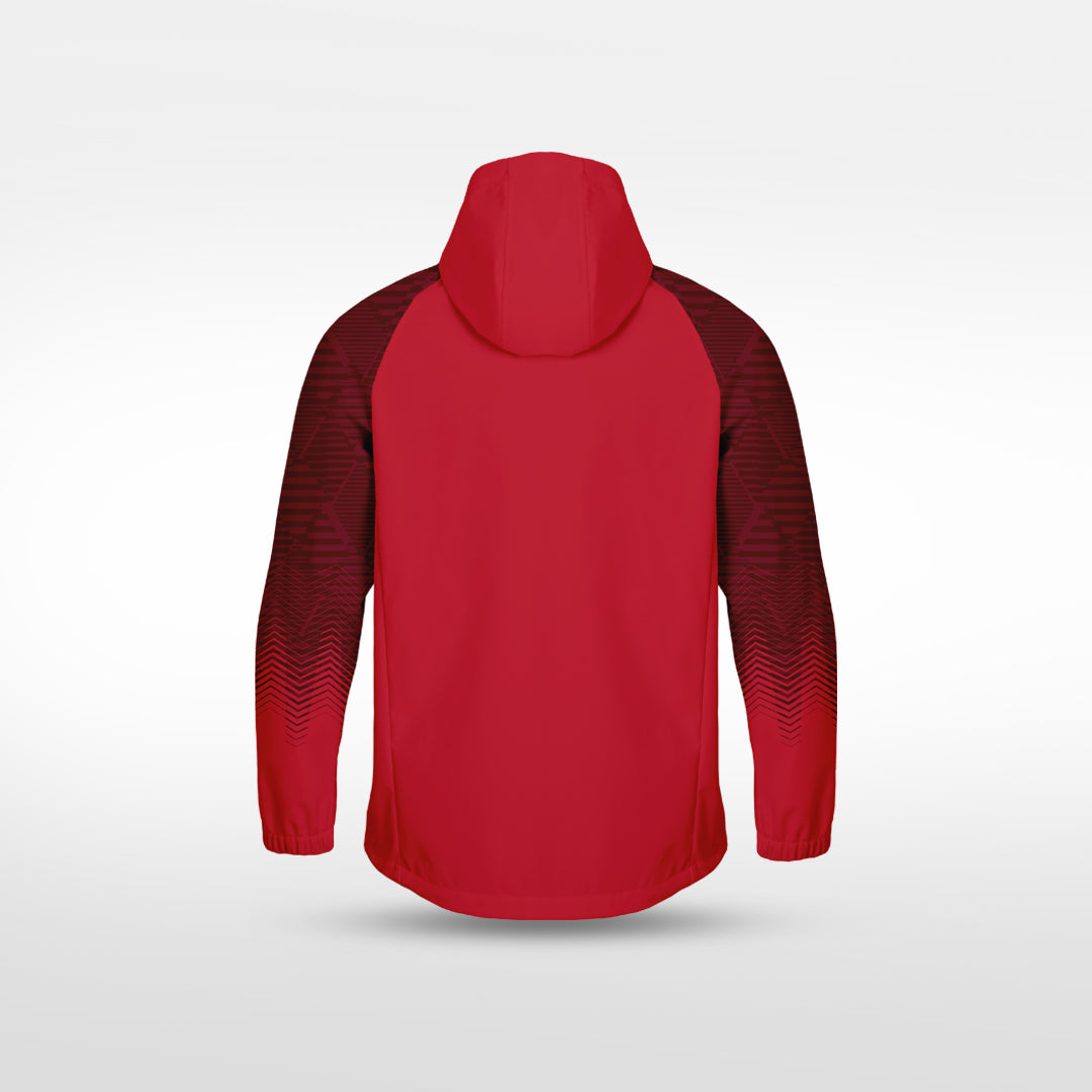 Kid 3rd Gen Rain Jacket Vanta Series Krymor - AT242XFLG8 red