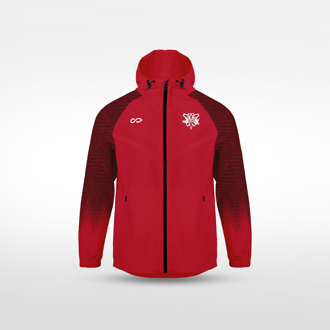Kid 3rd Gen Rain Jacket Vanta Series Krymor - AT242XFLG8 red