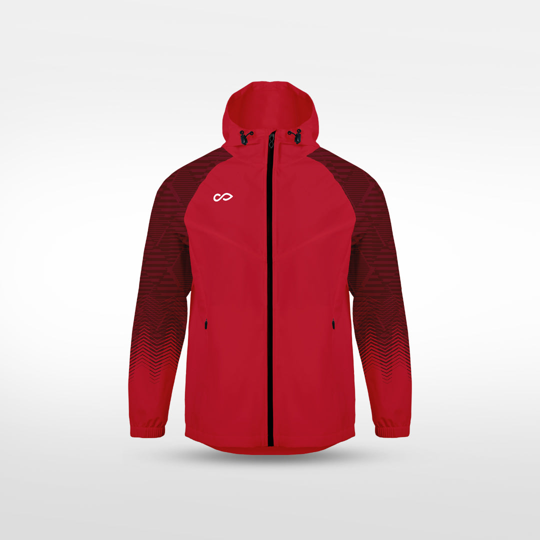 Kid 3rd Gen Rain Jacket Vanta Series Krymor - AT242XFLG8 red