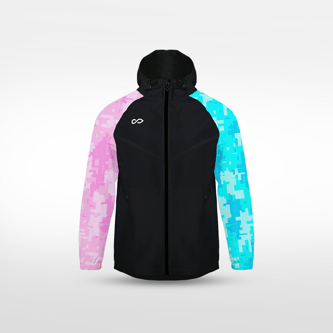 Kid Lightweight Rain Jacket Vanta Series Soluna - AT242XFLH8 plum