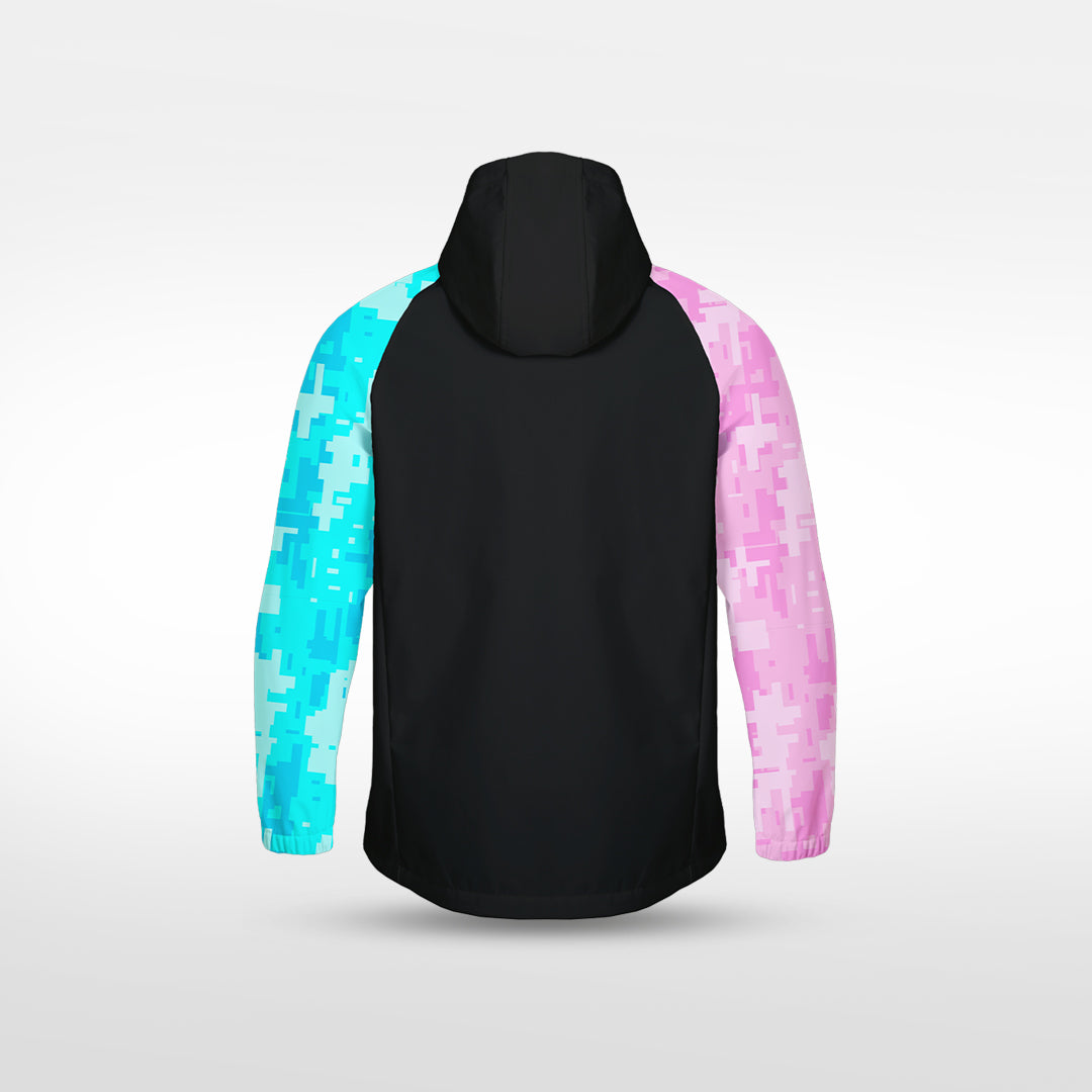 Kid Lightweight Rain Jacket Vanta Series Soluna - AT242XFLH8 plum