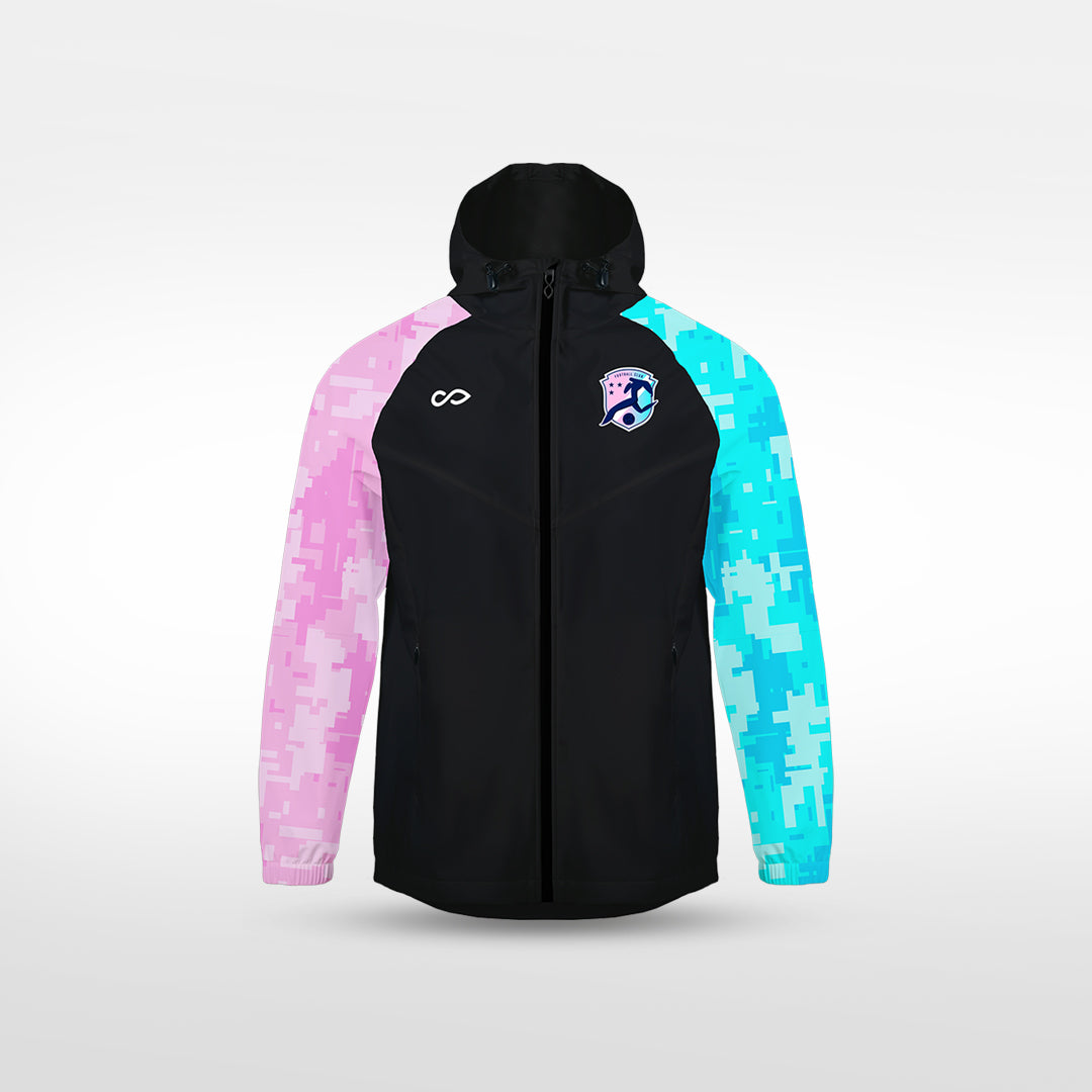 Kid Lightweight Rain Jacket Vanta Series Soluna - AT242XFLH8 plum