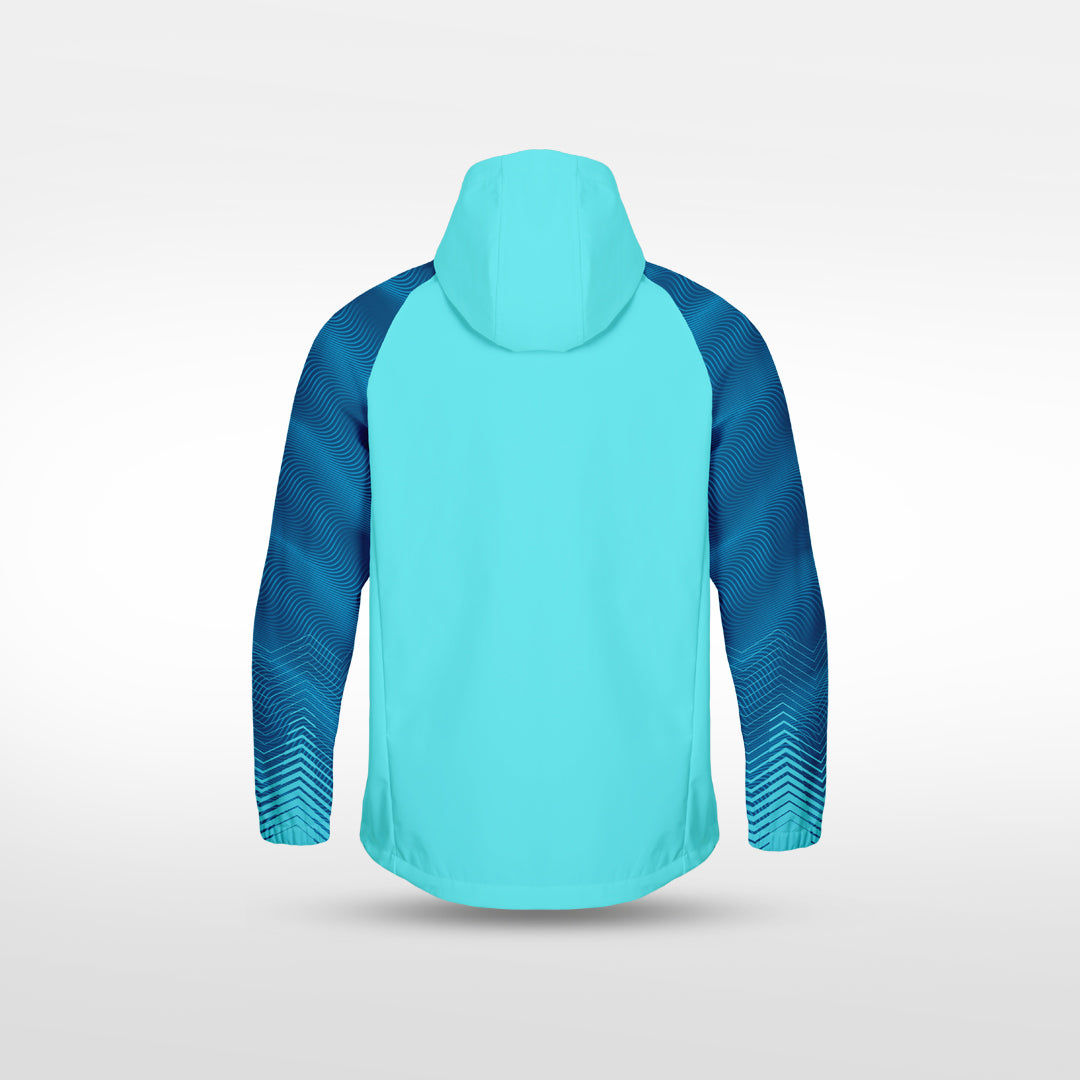 Kid Lightweight Rain Jacket Vanta Series Rippora - AT242XFLT8 mediumspringgreen