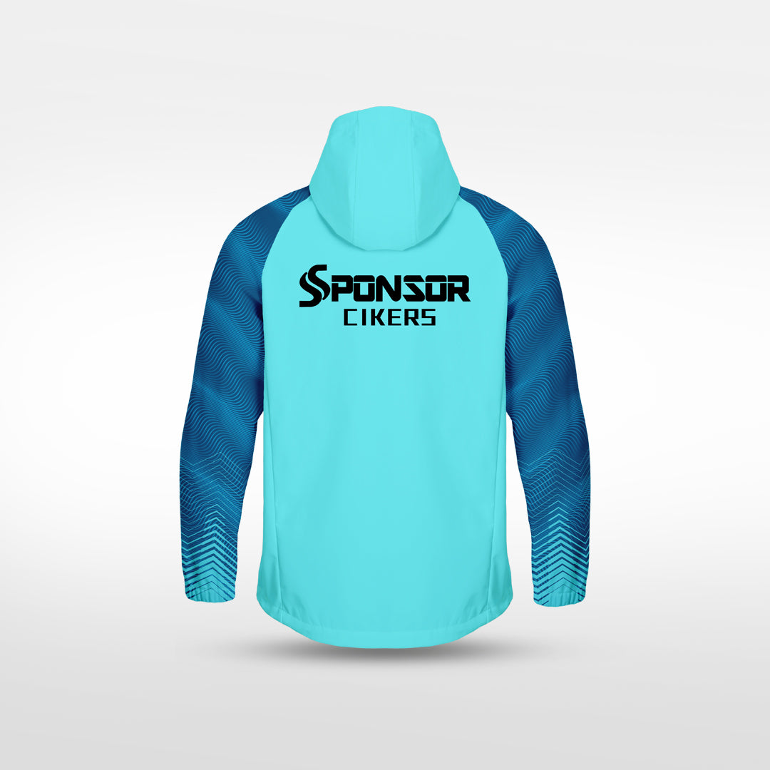 Kid Lightweight Rain Jacket Vanta Series Rippora - AT242XFLT8 mediumspringgreen
