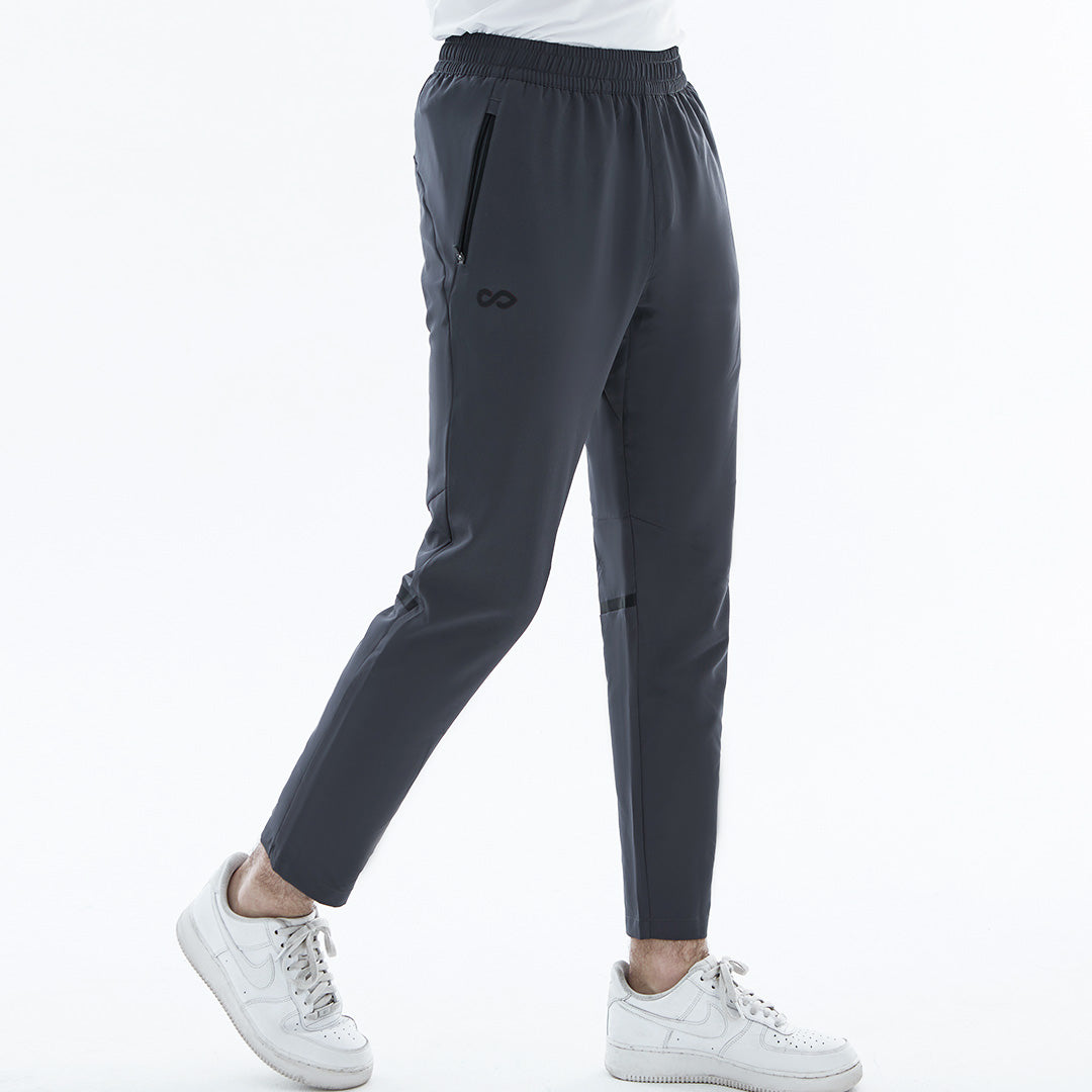 Falcoara Woven Sports Track Pants - AT541CHB1 silver