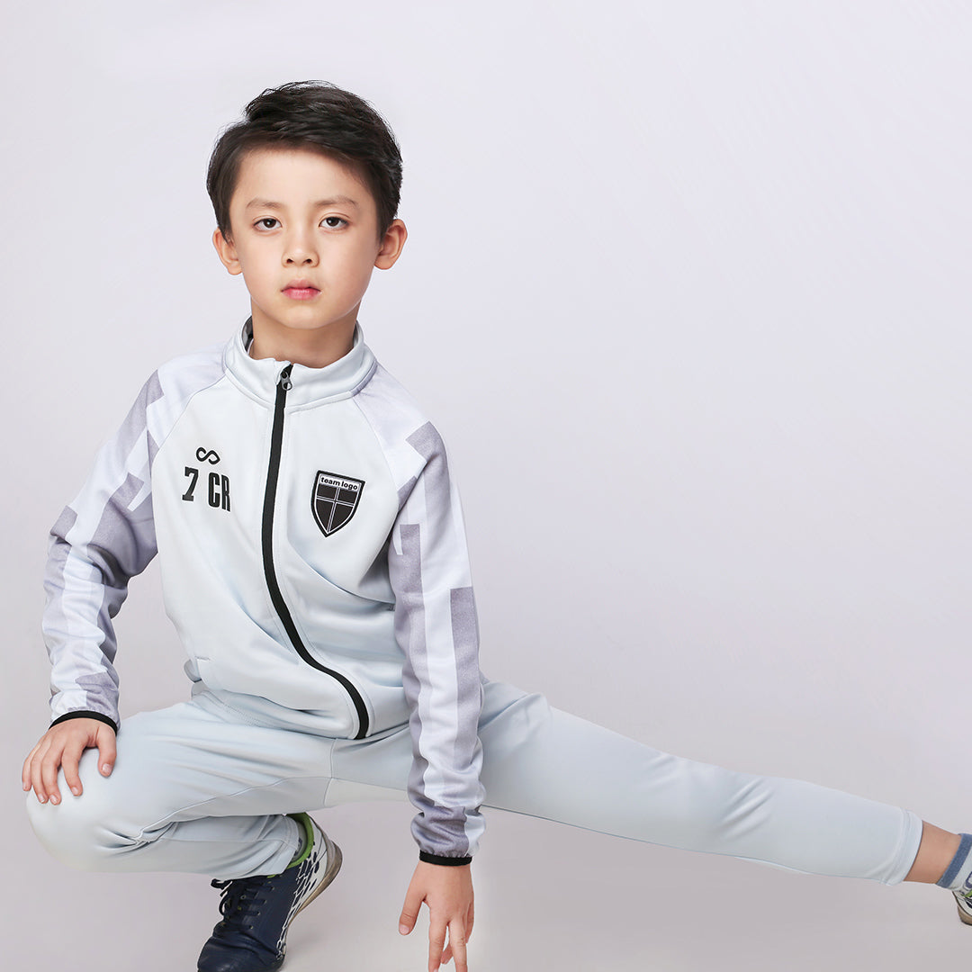 Kid Tapered Pants Vanta Series - AT541XFZ8 silver