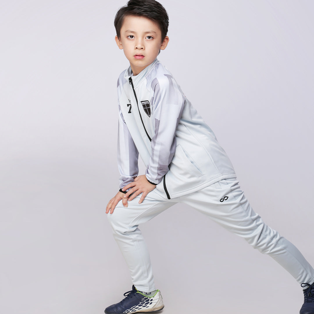 Kid Tapered Pants Vanta Series - AT541XFZ8 silver