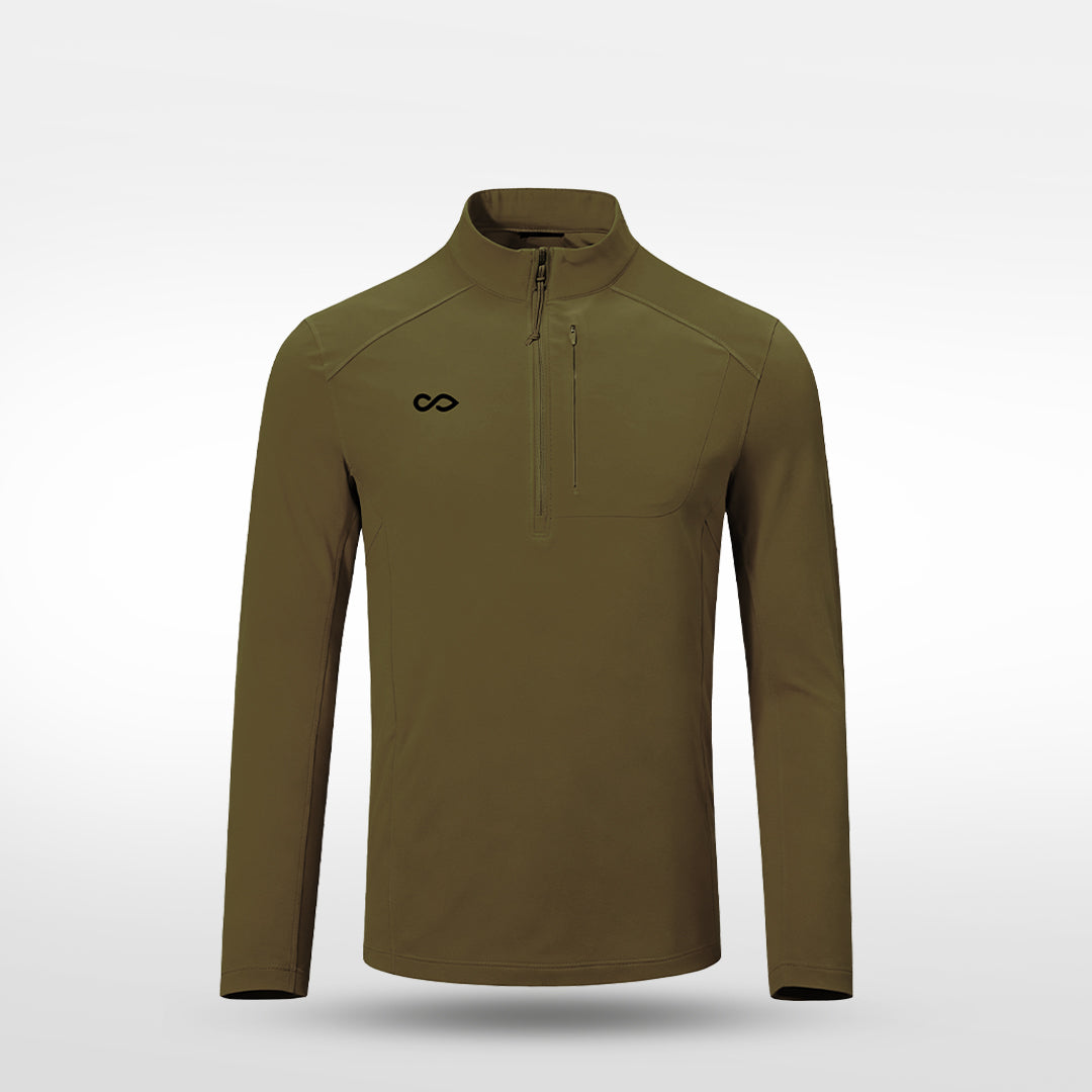 Stand Collar Fleece Half Zip Vanguard - ATR331GZA3