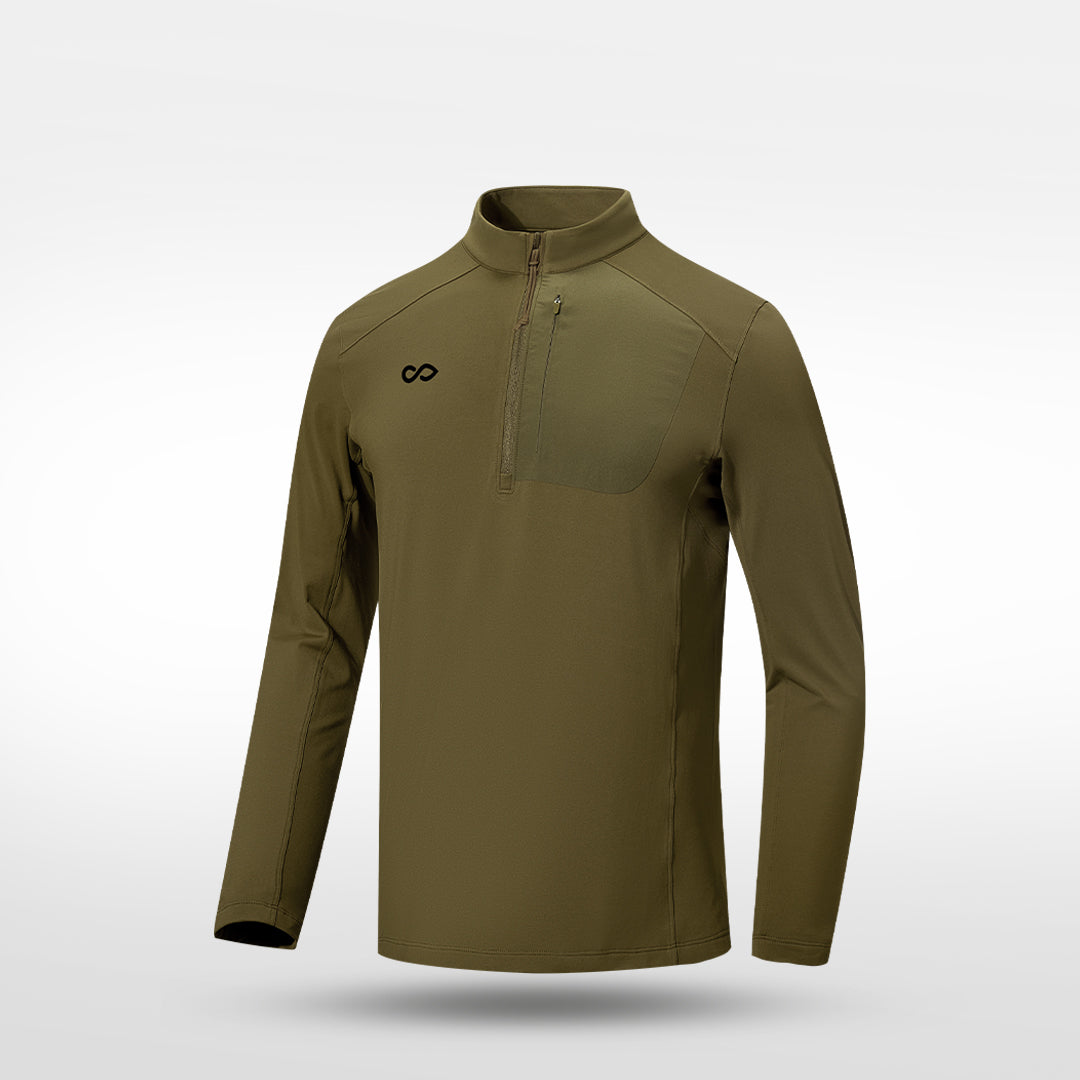 Stand Collar Fleece Half Zip Vanguard - ATR331GZA3