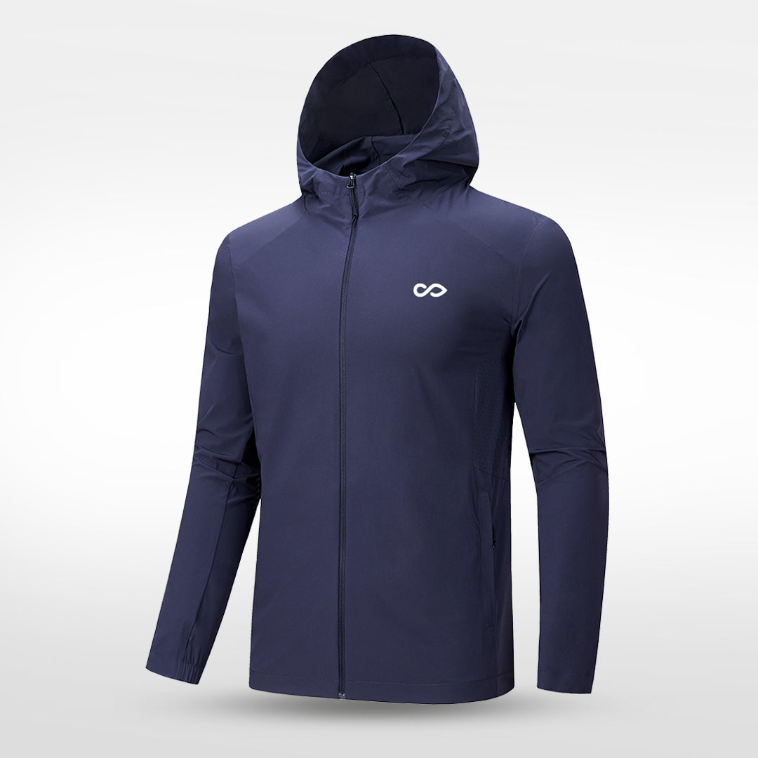 Tutara Sun Protection Jacket, Flag Series - ATR401GZA3 blue