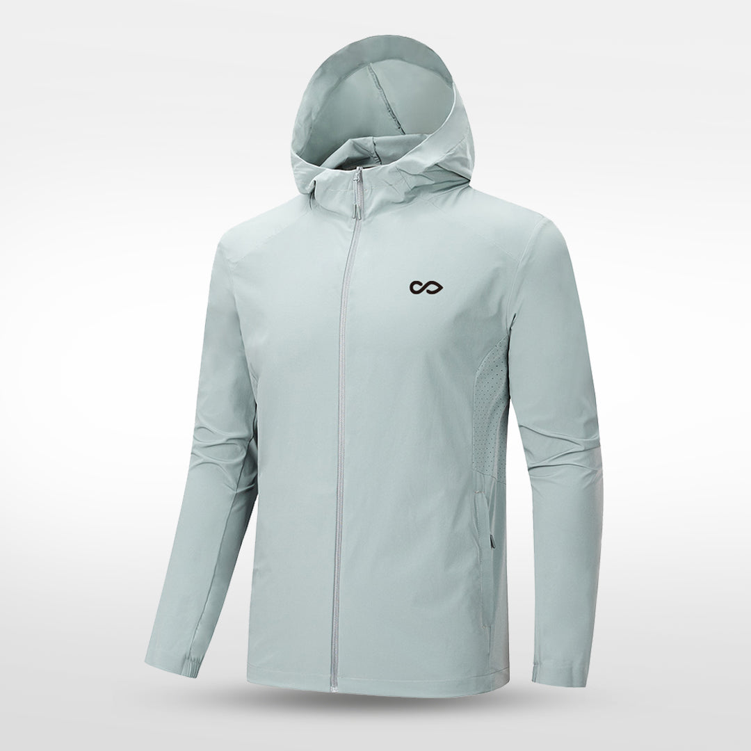 Tutara Sun Protection Jacket, Flag Series - ATR401GZA3 darkgreen
