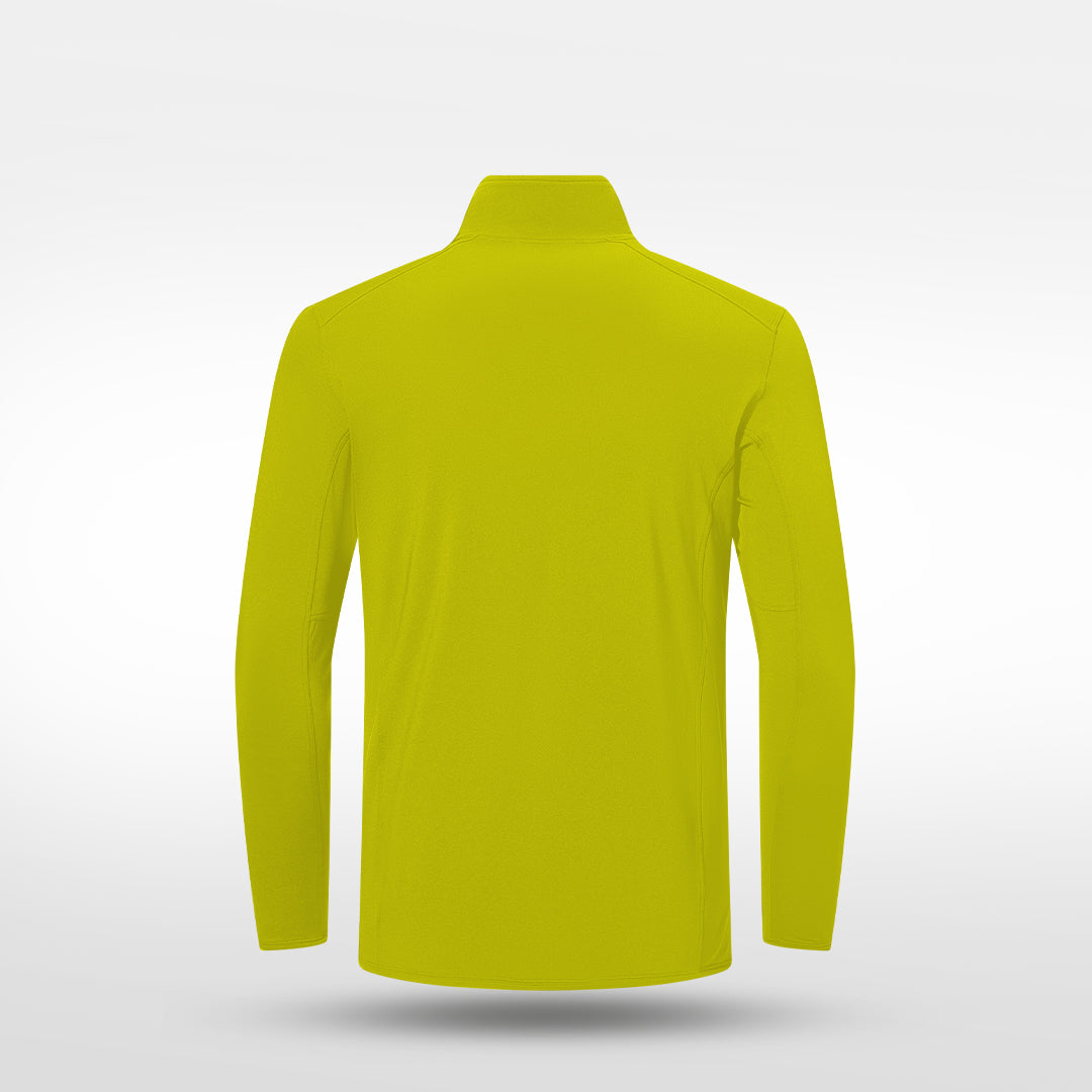Stand Collar Fleece Jacket Vantara - ATR413GZA3 olive
