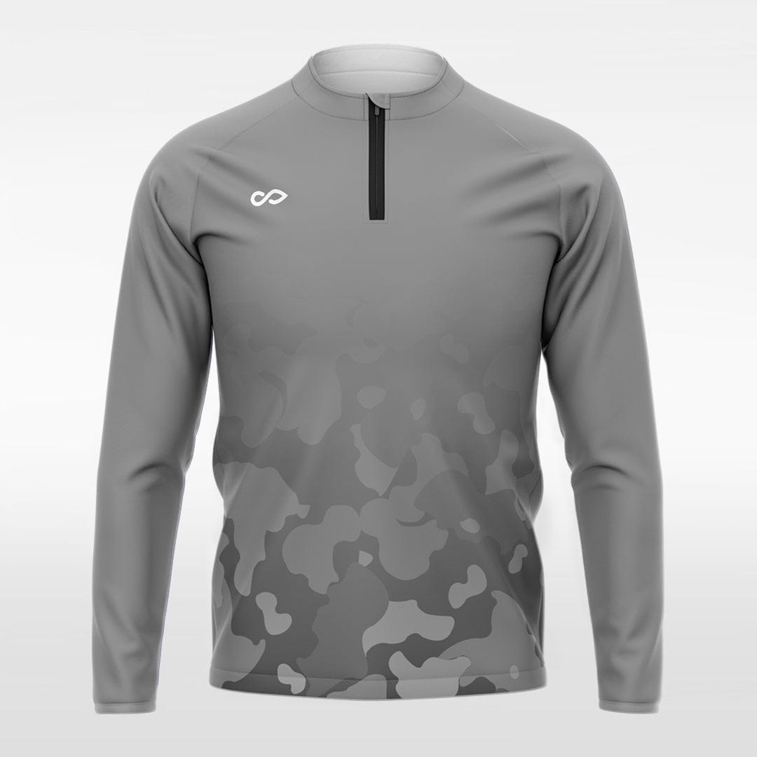 Camouflage Men 1/4 Zip Jersey for Team