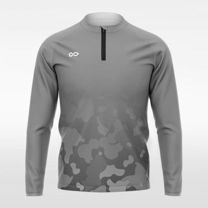 Camouflage Men 1/4 Zip Jersey for Team