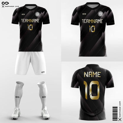 Black Gold Soccer Jersey