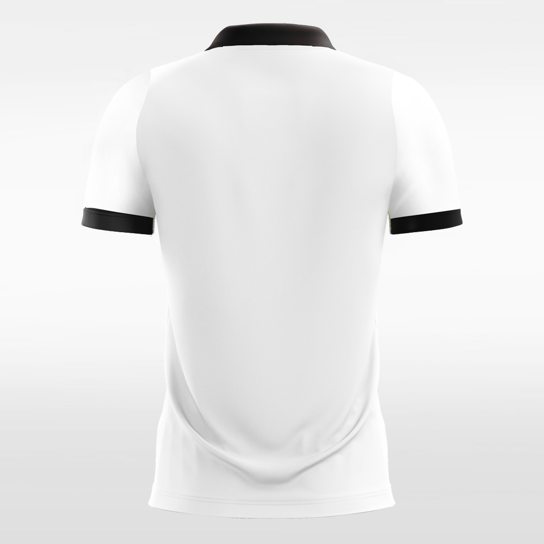 Custom White Men's Sublimated Soccer Jersey