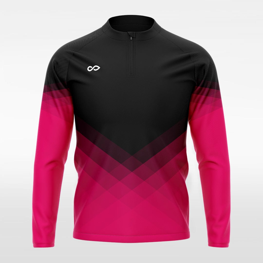 Continent 2 Custom 1/4 Zip Jersey Pink