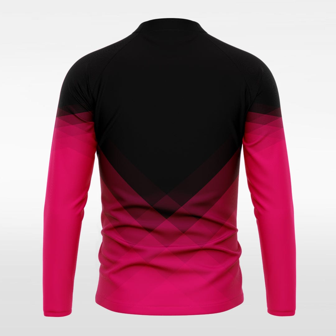 Continent 2 Men 1/4 Zip Jersey Design Pink