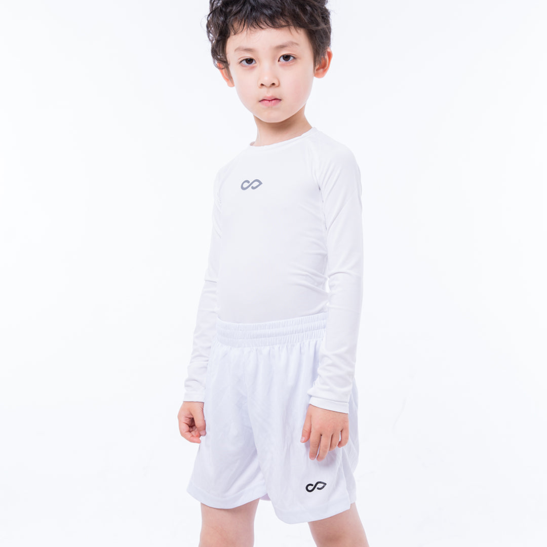 Kid Knit Soccer Shorts Texara - C17S211AEZ8 white