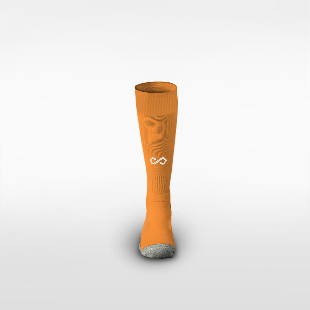 Kid Long Football Socks Altara - C17S301AEZ8 orange
