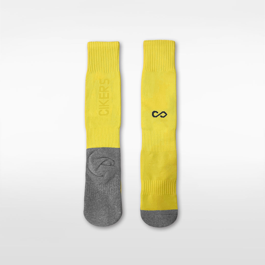 Kid Long Football Socks Altara - C17S301AEZ8 yellow