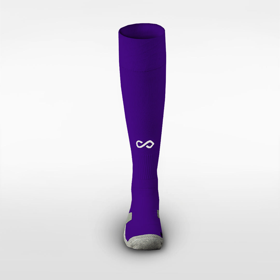 Long Football Socks Altara - C17S301AGA1 purple