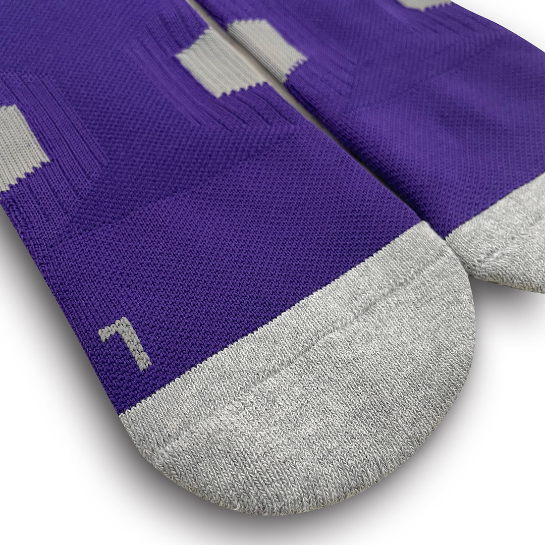 Long Football Socks Altara - C17S301AGA1 purple