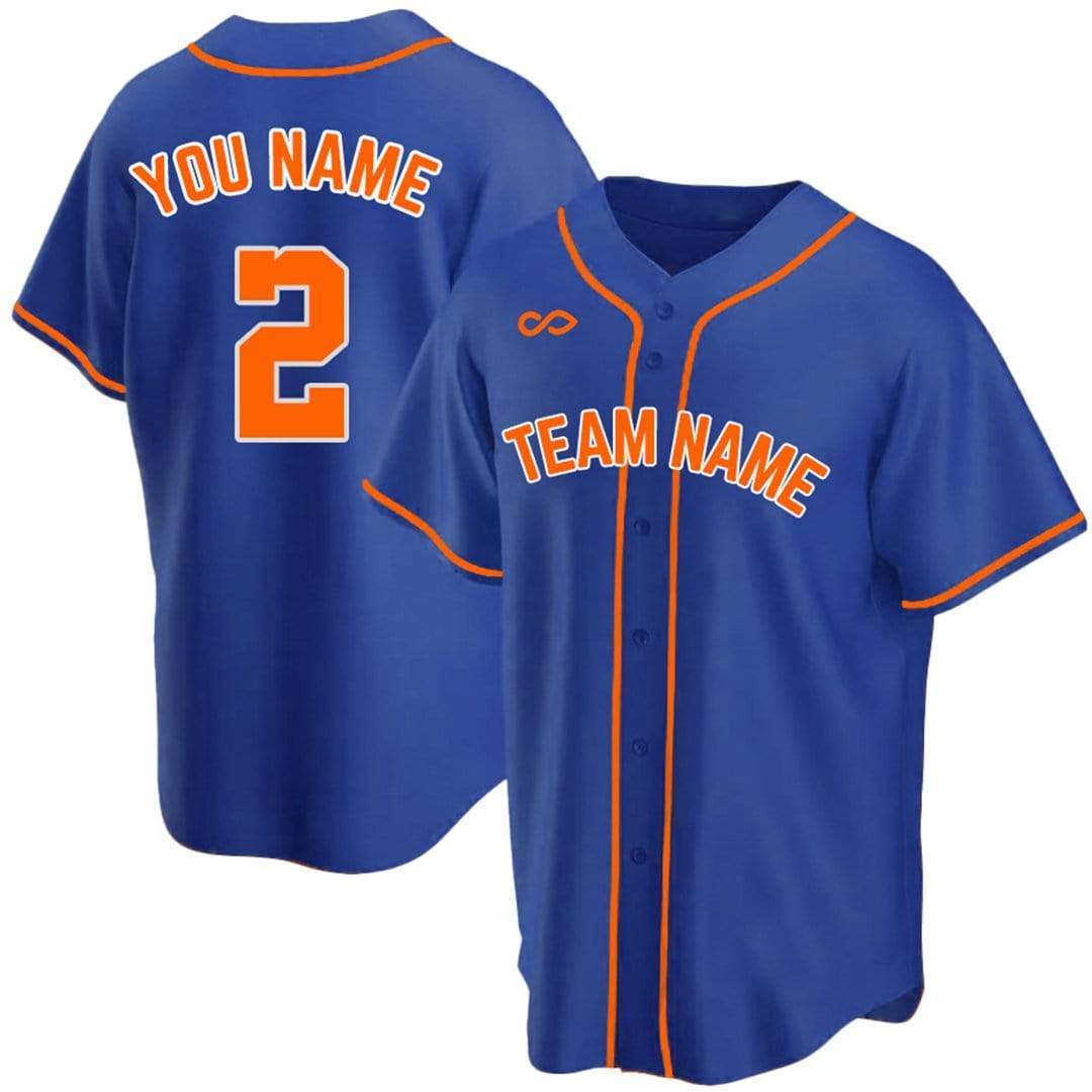 Royal Sublimated Baseball Jersey