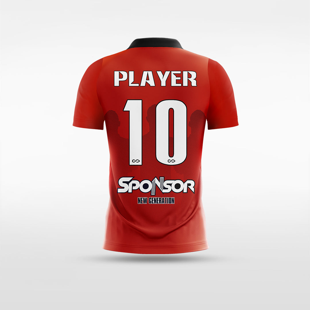 Kid Soccer Jersey Sanguara - G17S201GAA8 red