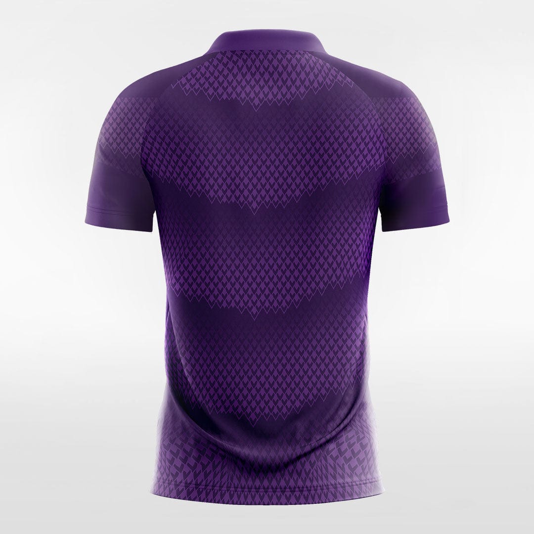 Custom Purple Men's Sublimated Soccer Jersey