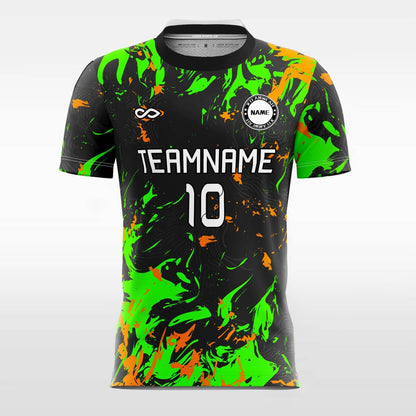 Glow - Custom Fluorescent Soccer Jersey for Men Sublimation