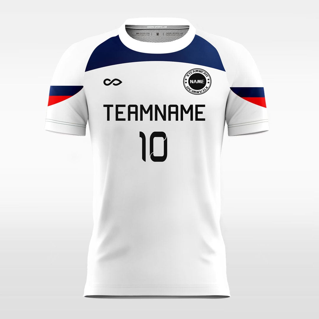 White Team Soccer Jerseys