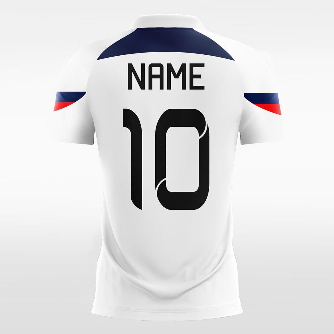 Custom White Team Soccer Jerseys