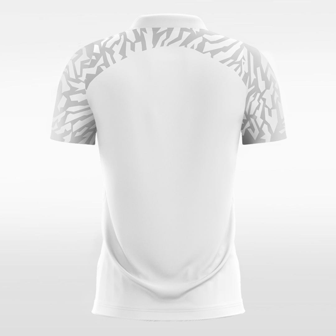 Custom White Men's Sublimated Soccer Jersey